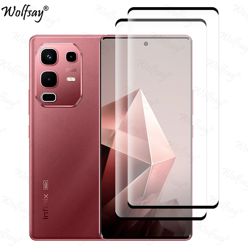 Curved Edge Screen - Kavisli Kenar Temperli Cam Infinix Note