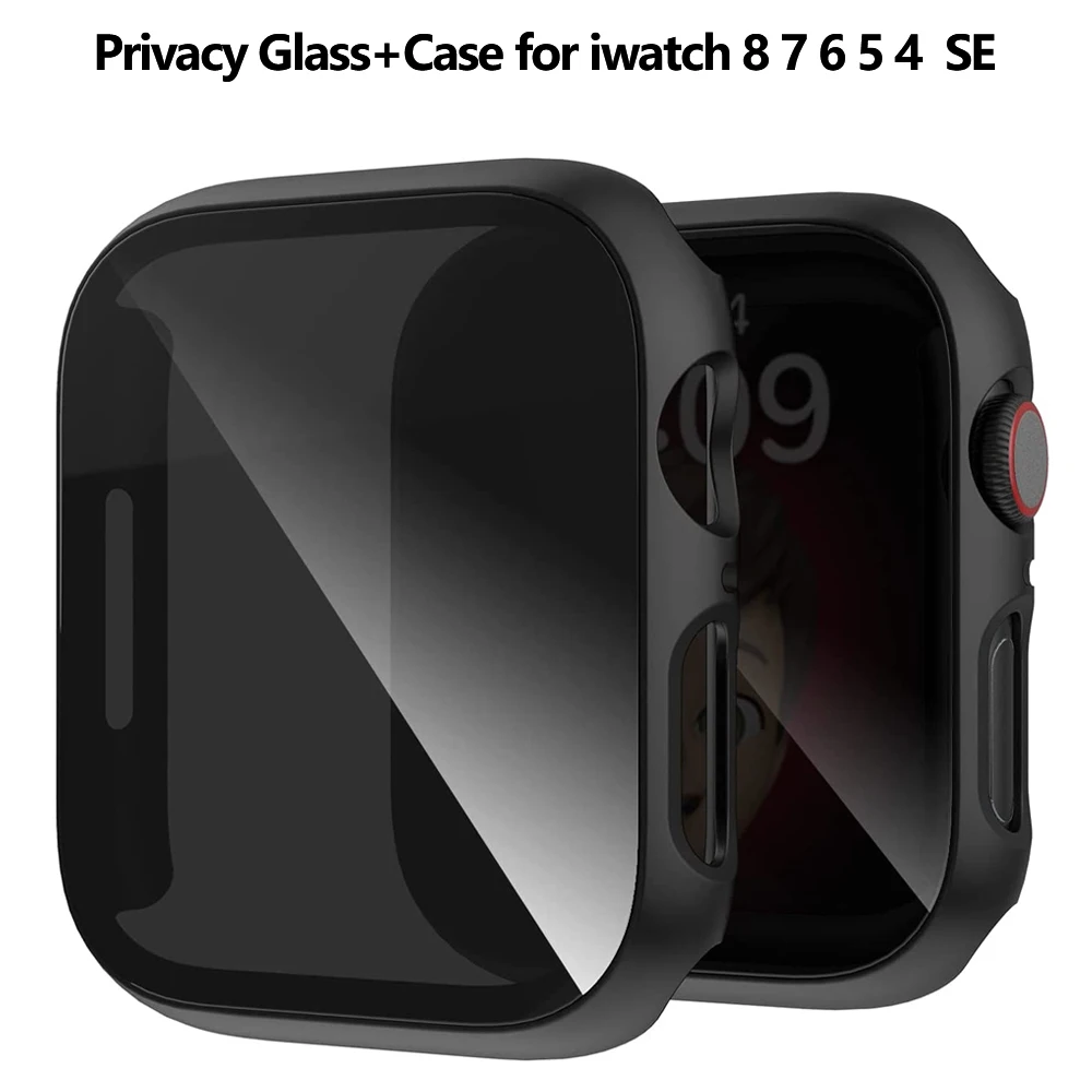 Privacy Screen Protector - Gizlilik Cam + Kılıf Apple Watch