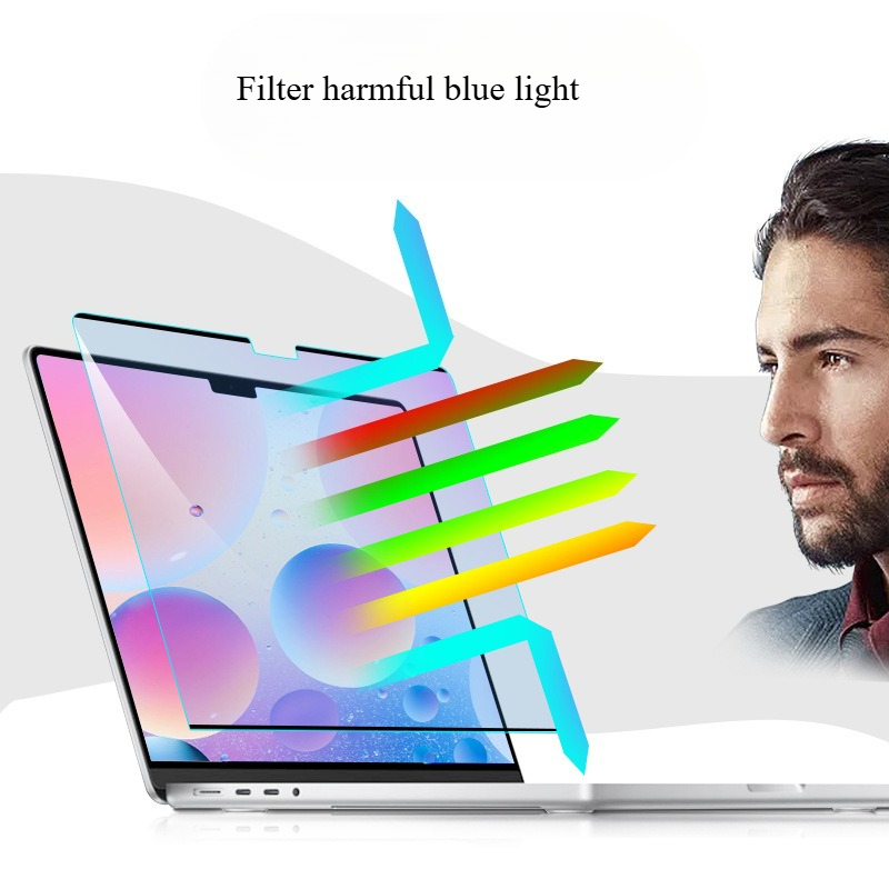 Matte Anti Glare Screen - Anti-mavi ışık Manyetik Ekran Koruyucu For2025/2026Macbook