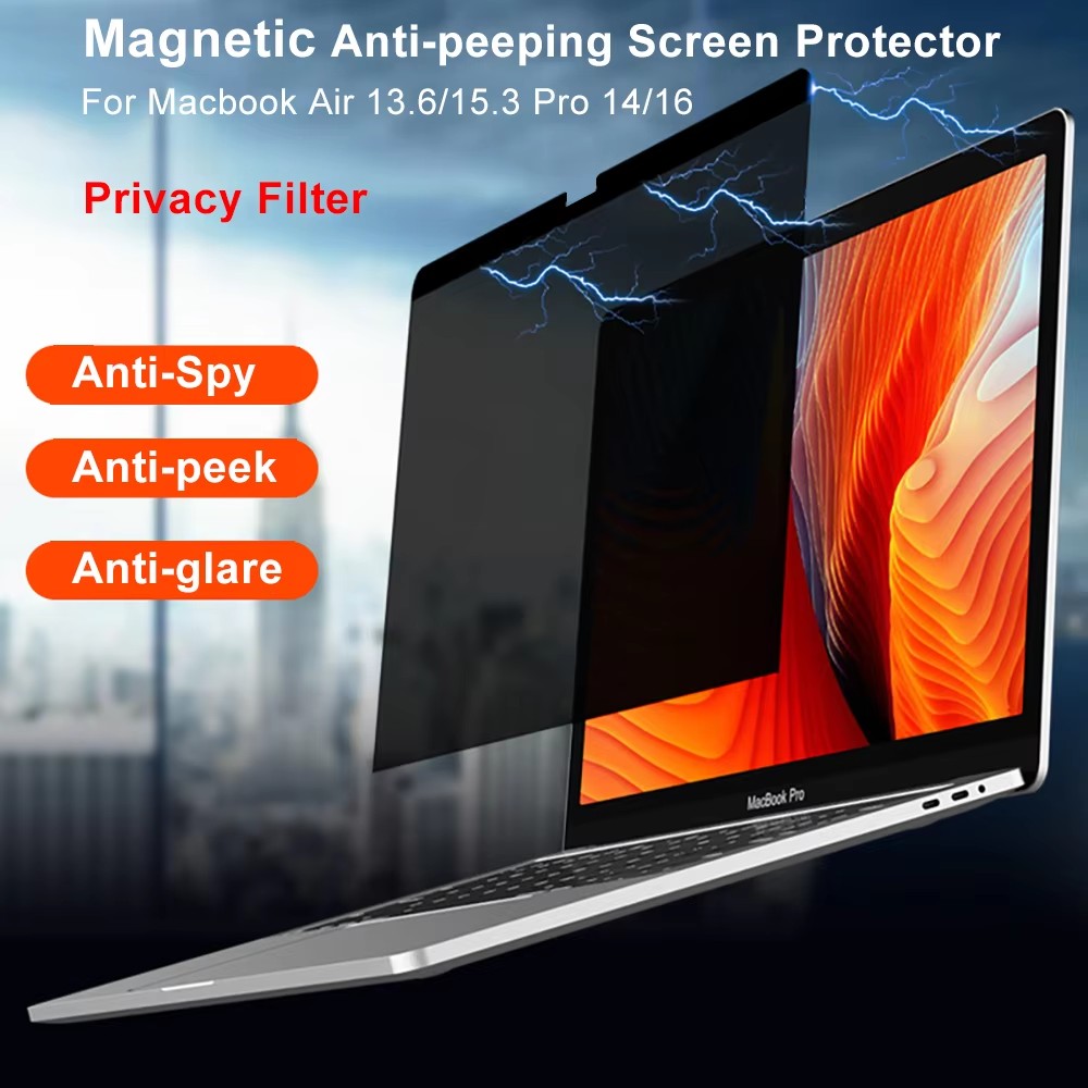 Anti Blue Light Film - Manyetik Gizlilik Ekran Koruyucu Macbook M4
