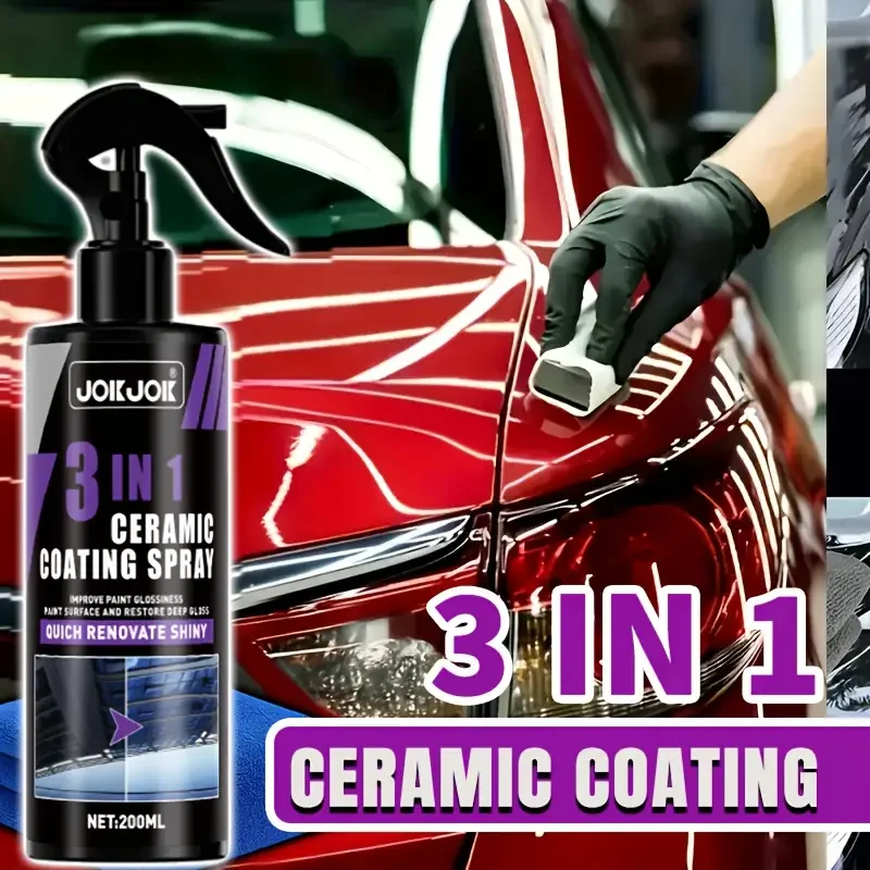 Nano Liquid Coating - 3'ü 1 Arada Seramik Sıvı Kaplama