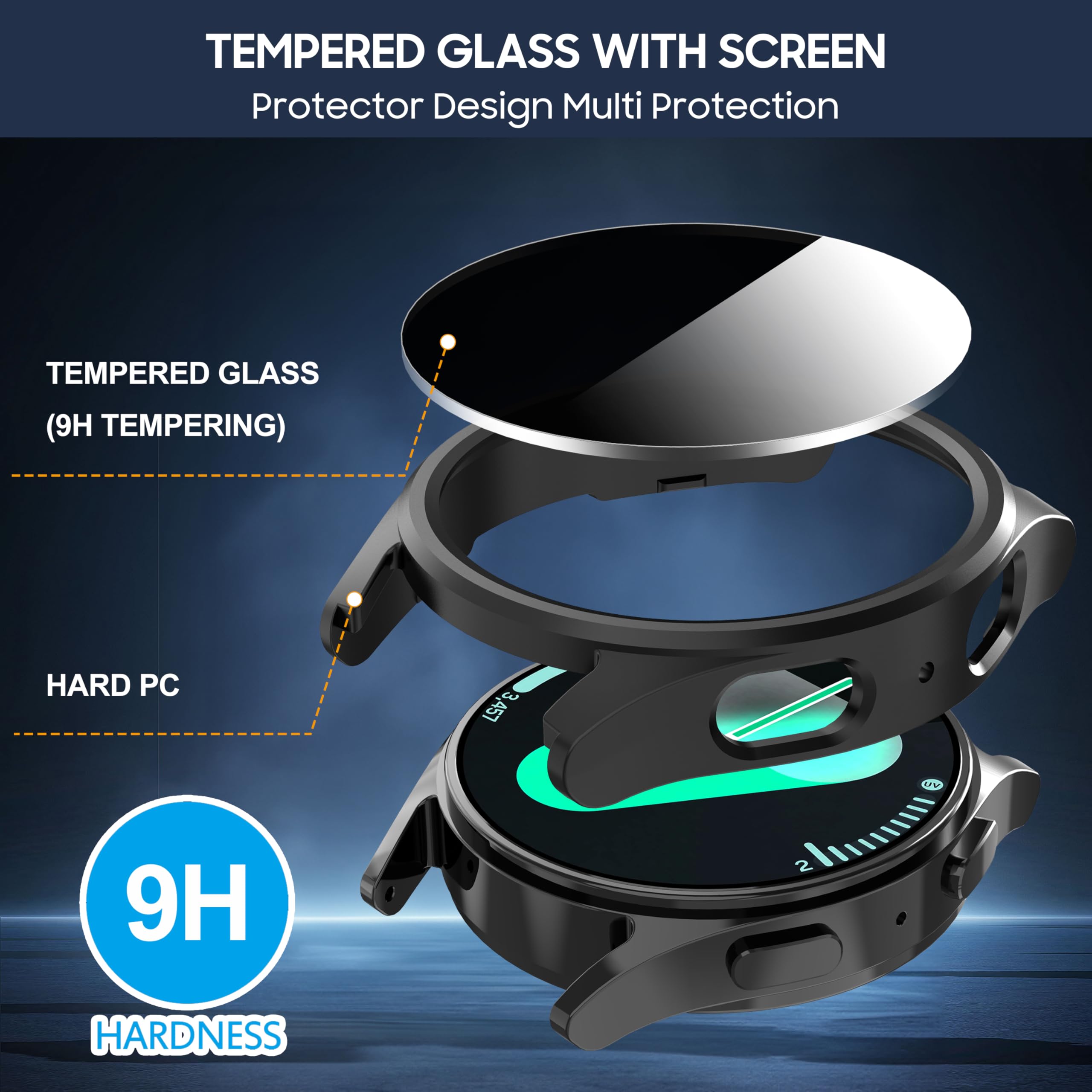 Samsung Galaxy watch 7 için Te - Privacy Screen Protector incelemesi ve fiyatı