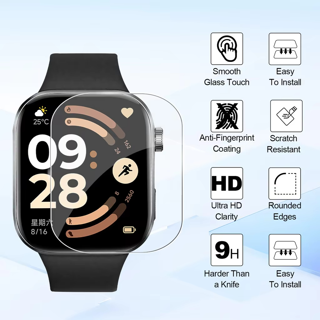 1-5 adet yumuşak Film Xiaomi R - Smartwatch Screen Film incelemesi ve fiyatı