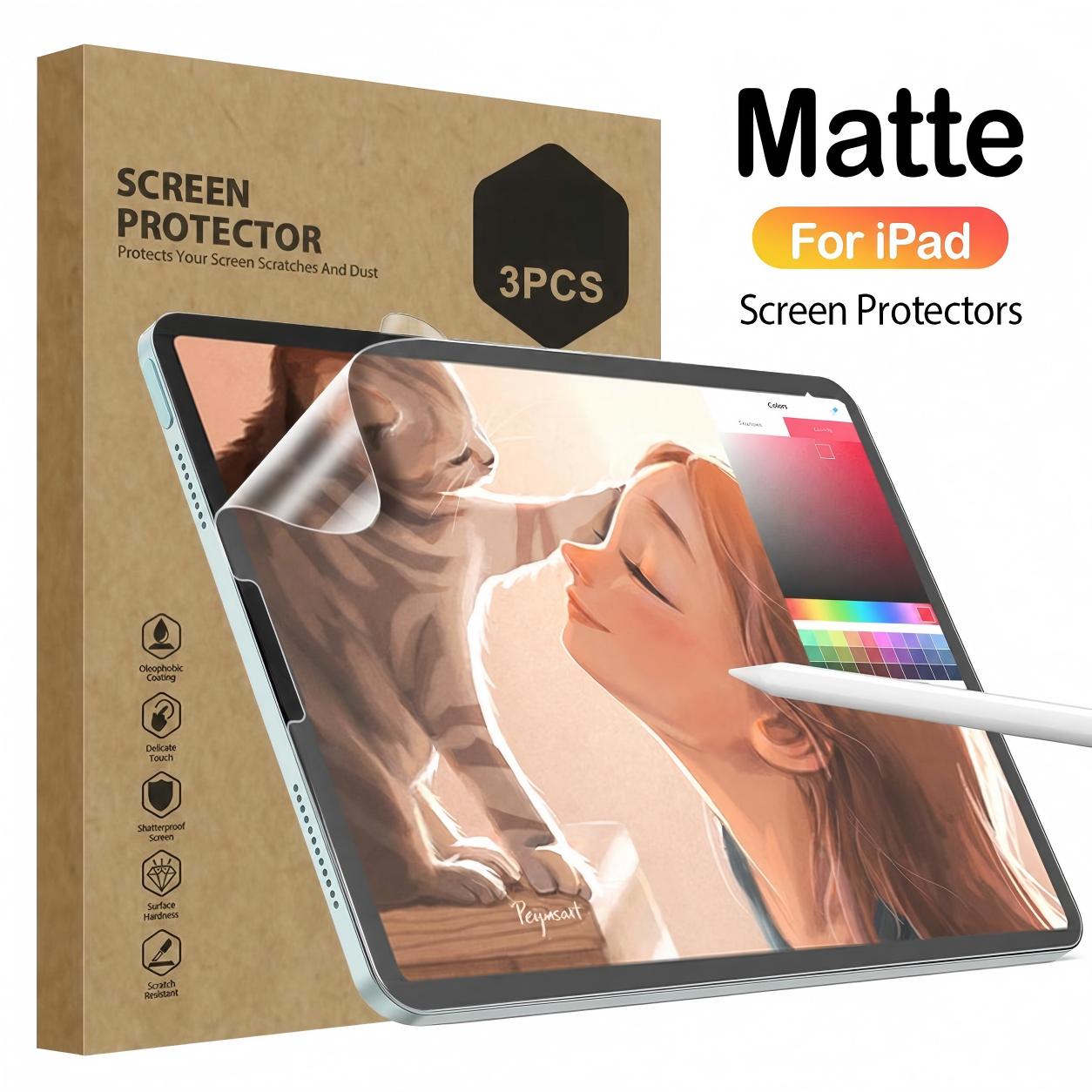 3 Adet Kağıt Gibi Mat Ekran Ko - Matte Anti Glare Screen incelemesi ve fiyatı