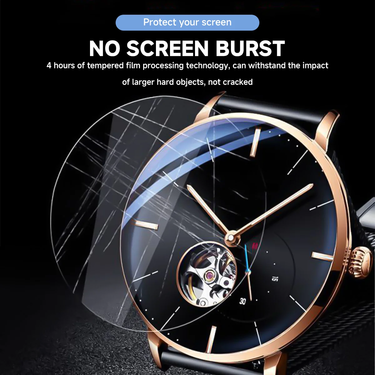 26-46mm Evrensel Temperli Cam  - Smartwatch Screen Film incelemesi ve fiyatı