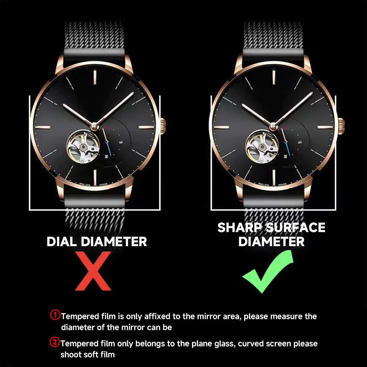 26-46mm Evrensel Temperli Cam  - Smartwatch Screen Film incelemesi ve fiyatı