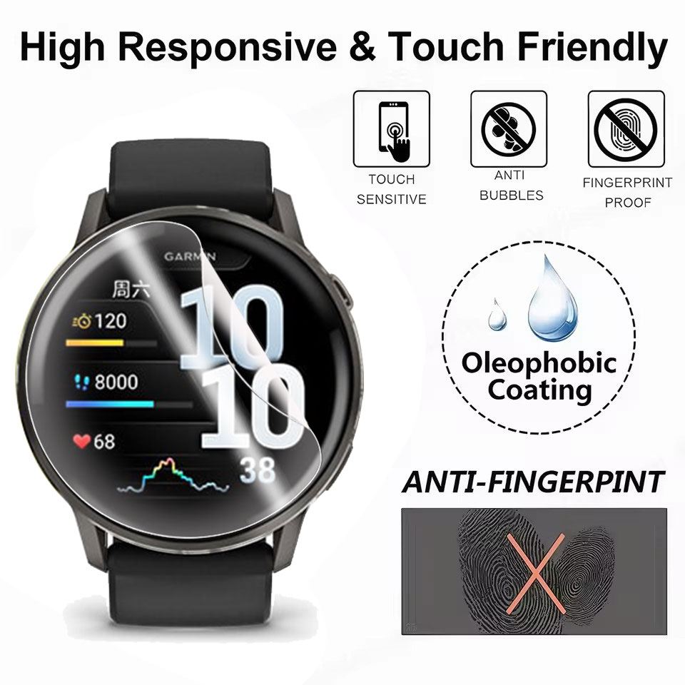 Garmin Venu 4 45mm 41mm için Y - Hydrogel Screen Protector incelemesi ve fiyatı