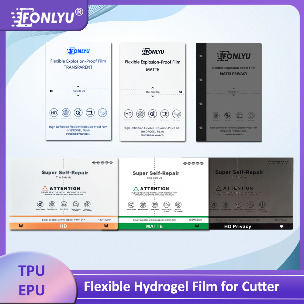 FONLYU 50 adet Evrensel HD Mat - Screen Protector Cutter incelemesi ve fiyatı
