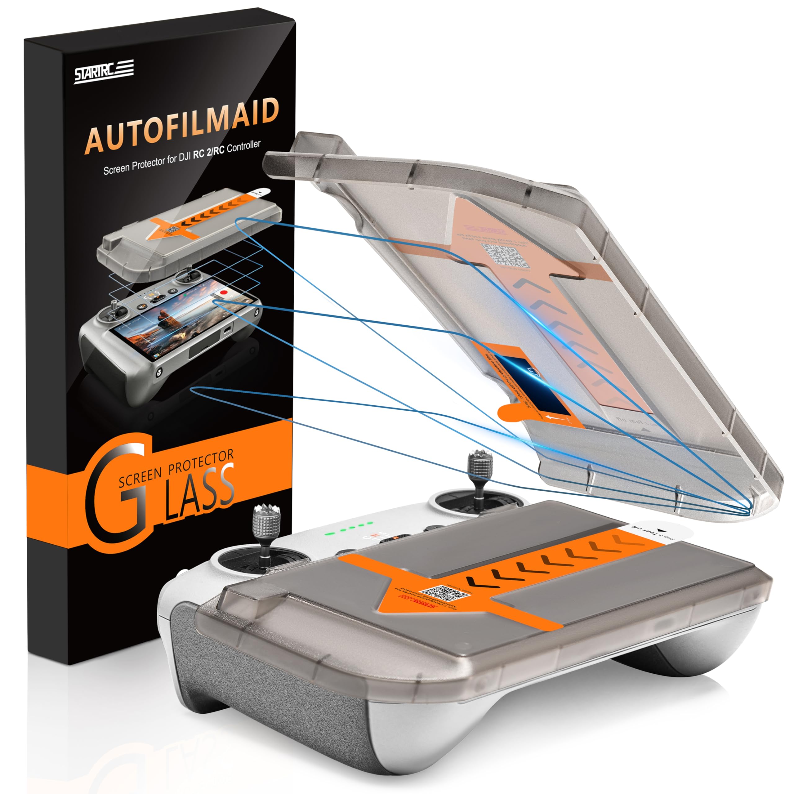 DJI RC/RC 2 Kontrol Cihazı içi - Glass Protector Auto incelemesi ve fiyatı