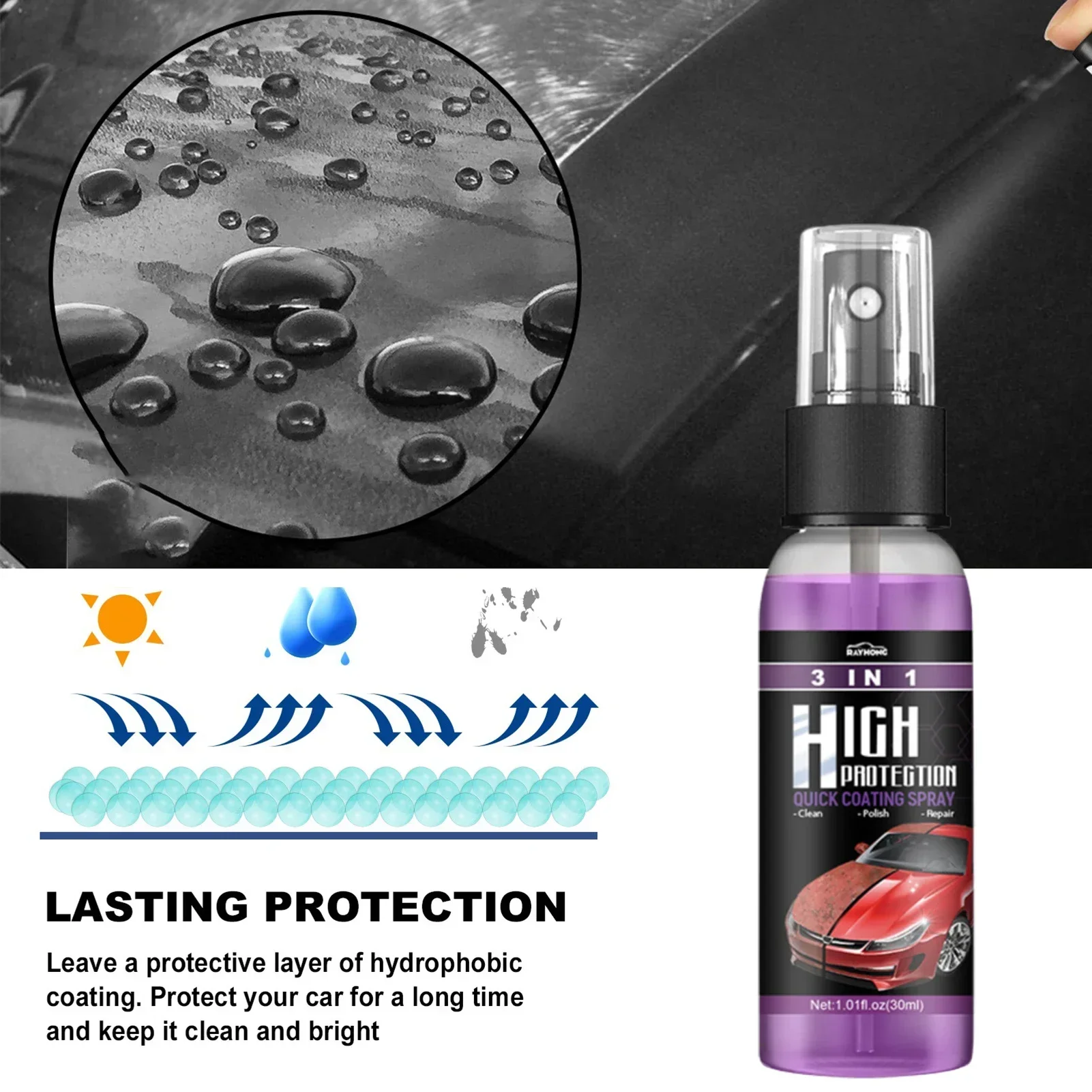 3'ü 1 Arada Araba Seramik Nano - Nano Liquid Coating incelemesi ve fiyatı