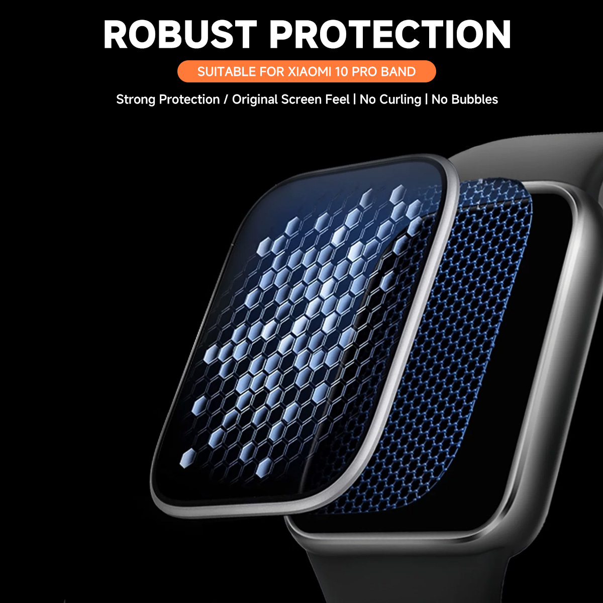 Xiaomi Mi Band 10 Pro için Ekr - Hydrogel Screen Protector incelemesi ve fiyatı