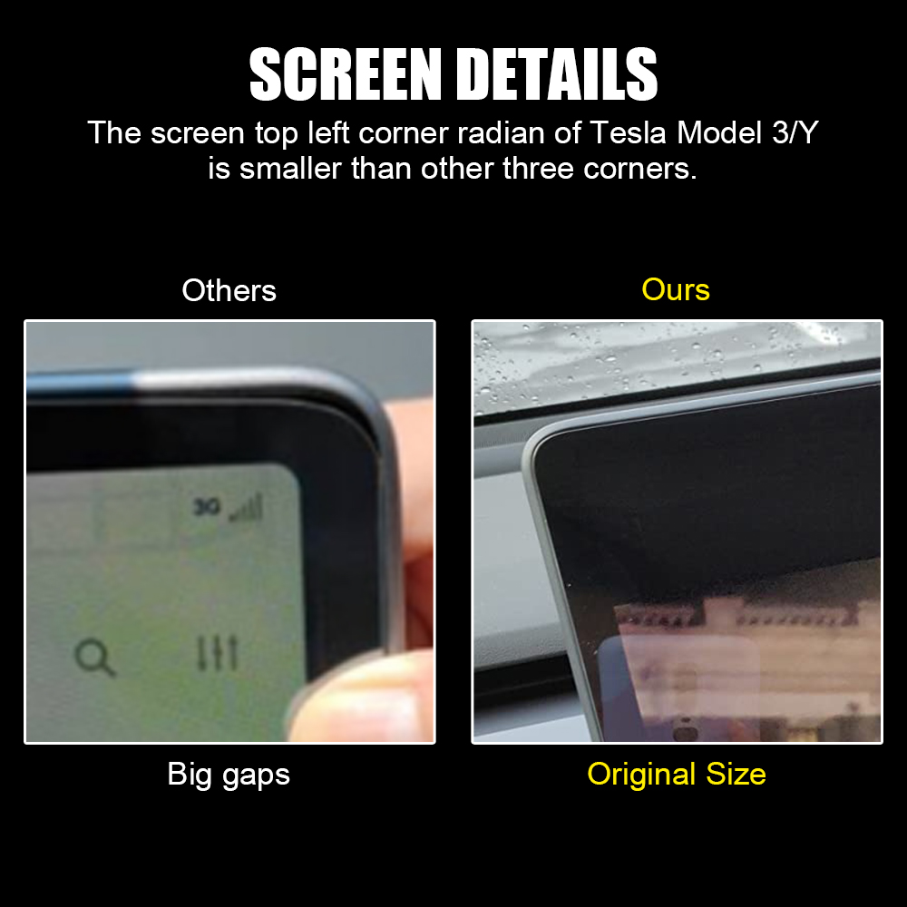 Tesla Model 3/Y 2021 için Mat  - Matte Anti Glare Screen incelemesi ve fiyatı